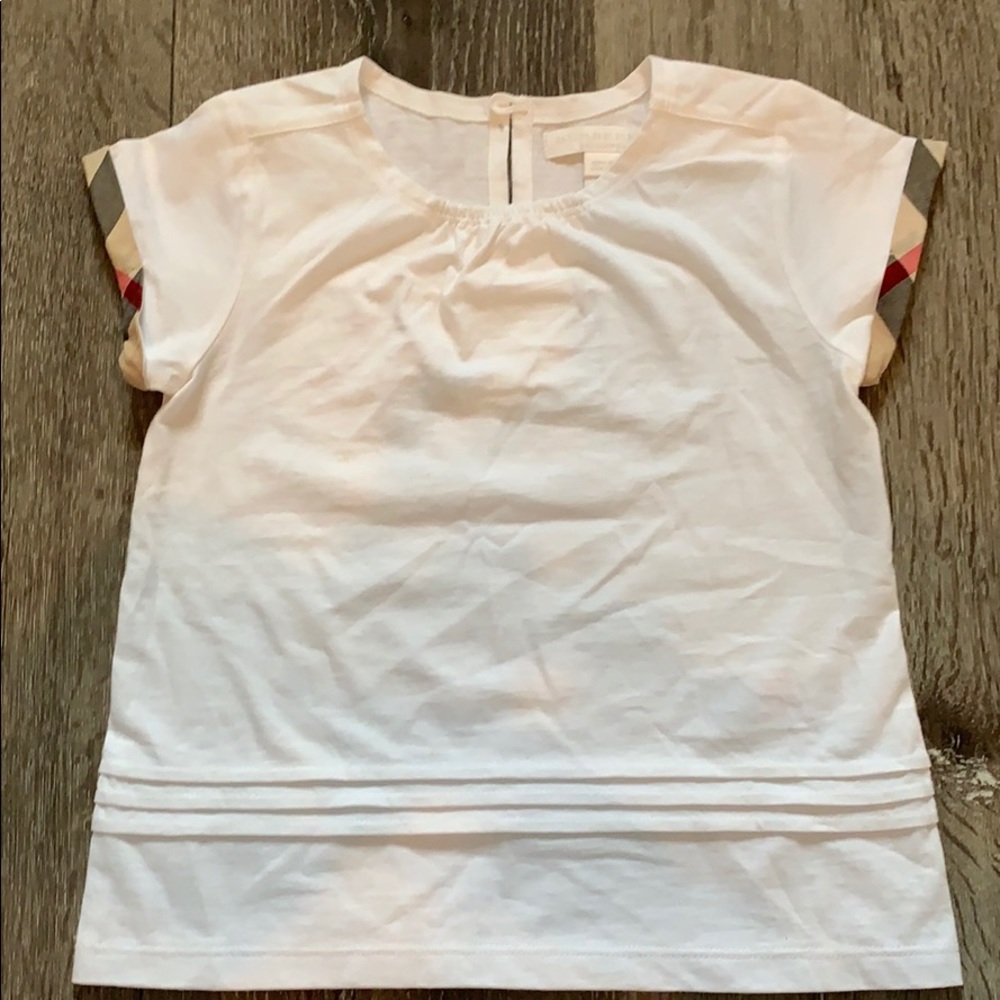 Burberry top toddler girl